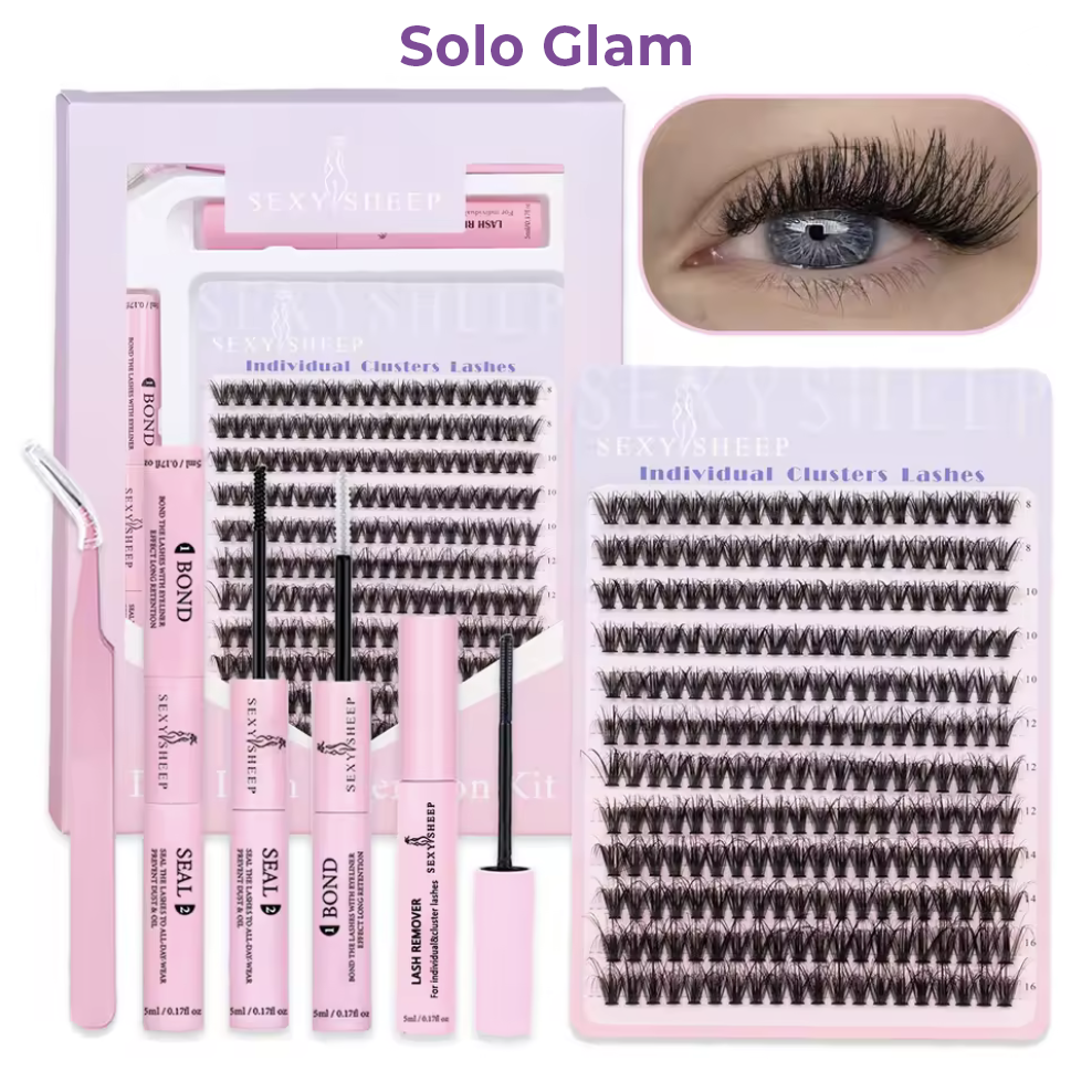 Сет за домашна миглопластика Solo Glam